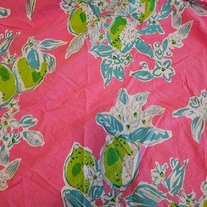 Lilly Pulitzer Pink Lemonade Fitted Organic Crib Sheet